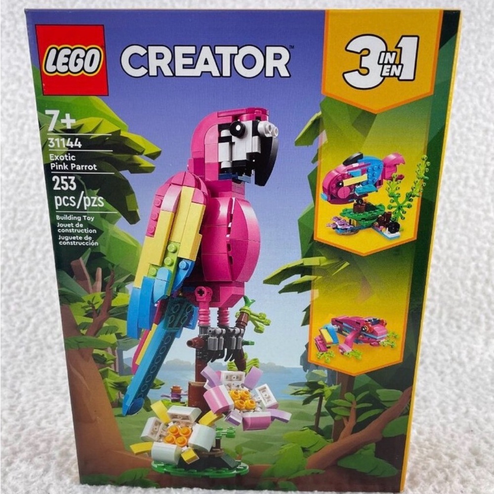 LEGO Creator Vibrant Pink Parrot Set